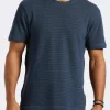 Karlton Men's Waffle-Knit Short-Sleeve Crewneck T-Shirt, Whale - BM24538