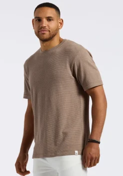 Karlton Men's Waffle-Knit Short-Sleeve Crewneck T-Shirt, Tuffet - BM24538