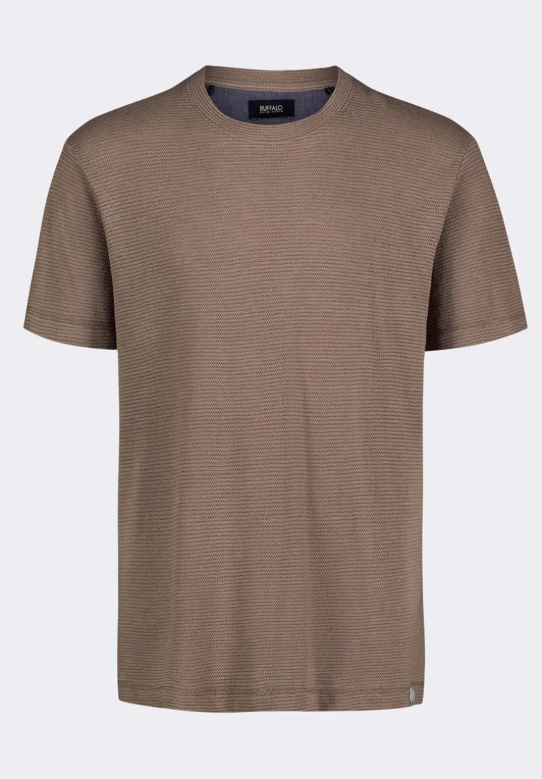 Karlton Men's Waffle-Knit Short-Sleeve Crewneck T-Shirt, Tuffet - BM24538