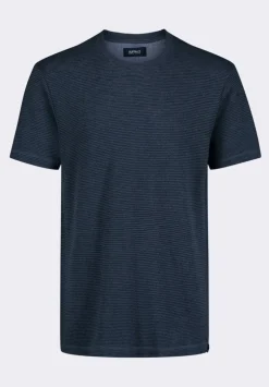 Karlton Men's Waffle-Knit Short-Sleeve Crewneck T-Shirt, Whale - BM24538