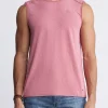 Karmola Men's Sleeveless Top in Mineral Red - BM24235