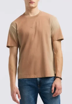 Kaylin Men's Short-Sleeve Gradiant T-Shirt, Tuffet Beige - BM24539
