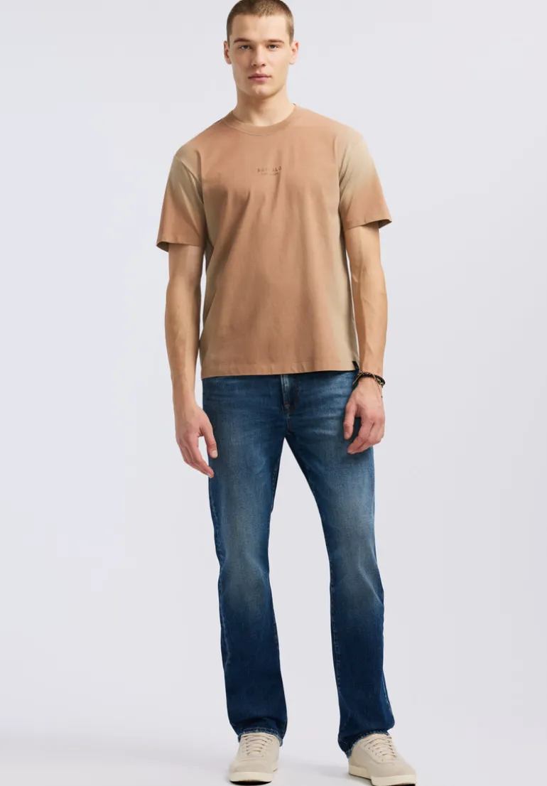 Kaylin Men's Short-Sleeve Gradiant T-Shirt, Tuffet Beige - BM24539