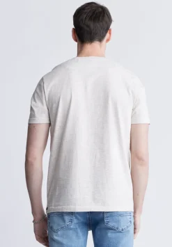 Kennel Men's T-shirt with Pocket, Light Heather Pink - BM24459