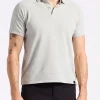 Kindell Men's Short-Sleeve Piqué Polo, Heather Grey - BM24608