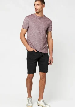 Kique Men's Slub Cotton T-Shirt in Pink - BM23463