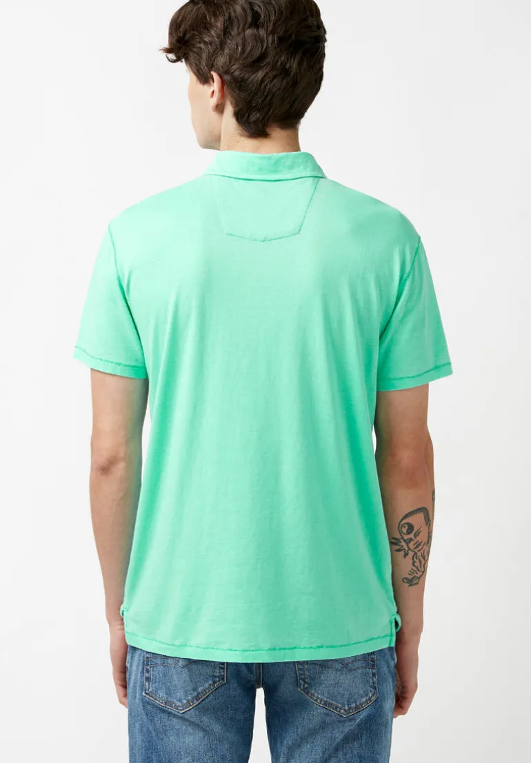 Kumok Burnout Polo Shirt - BM23928