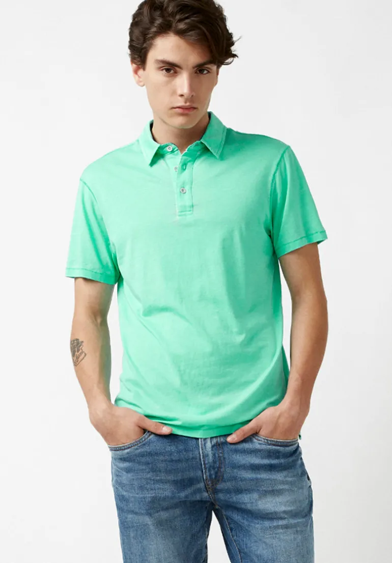 Kumok Burnout Polo Shirt - BM23928
