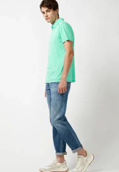 Kumok Burnout Polo Shirt - BM23928