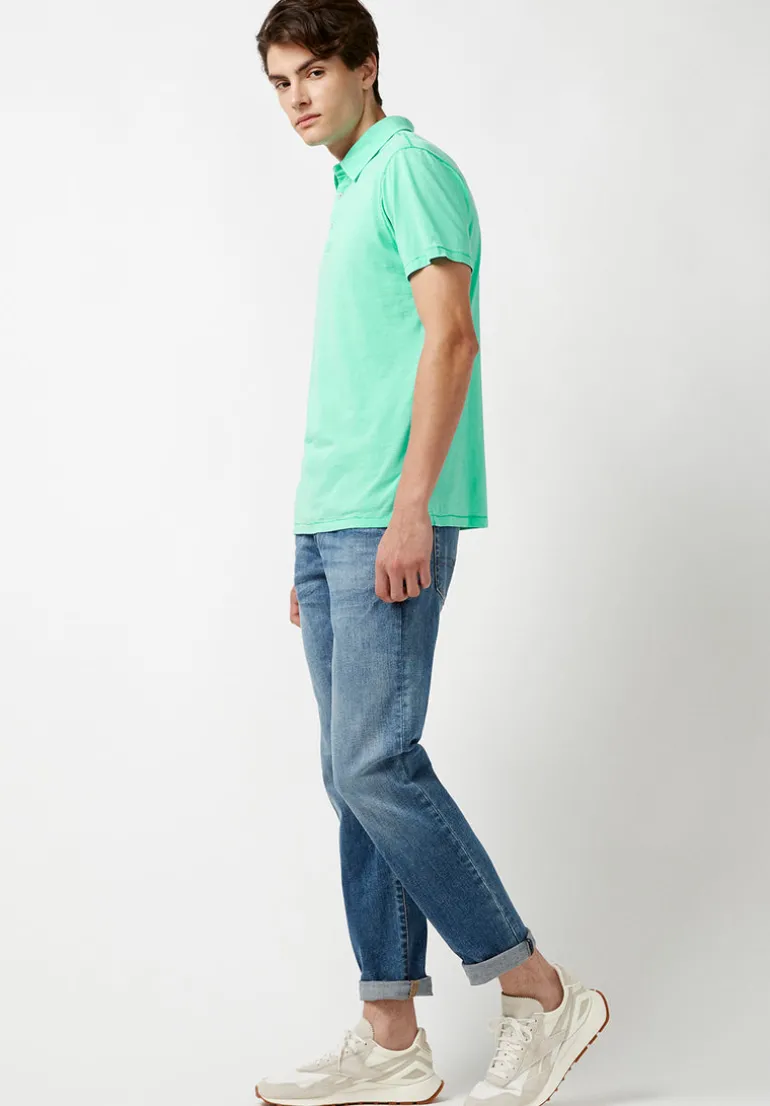 Kumok Burnout Polo Shirt - BM23928