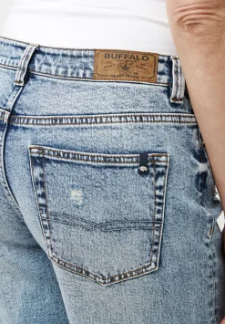 Low & Loose Gwen Women's Jeans in Sanded Blue - BL15873