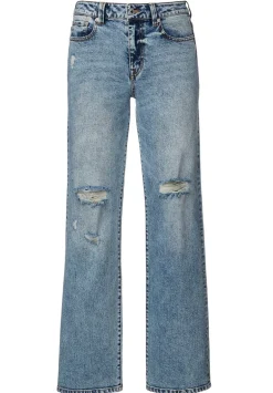 Low & Loose Gwen Women's Jeans in Sanded Blue - BL15873