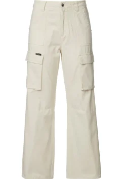 Low Rise Straight Gia Beige Cargo Pants - BL15915