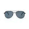 Men's Classic Aviator Sunglasses in Black - B0020S