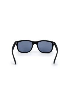 Men's Classic Rectangular Sunglasses in Black - B0015S
