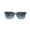 Men's Rectangular Sunglasses in Black Fade - B0012S