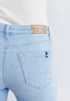 Mid Rise Bootcut Queen Women's Jeans, Vintage and Veined - BL15872