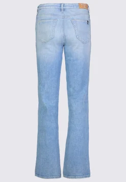 Mid Rise Bootcut Queen Women's Jeans, Vintage and Veined - BL15872