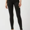 Mid Rise Skinny Alexa Women's Jeans in Black - BL15672