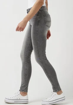 Mid Rise Skinny Alexa Women's Jeans in Light Carbon Grey - BL15671