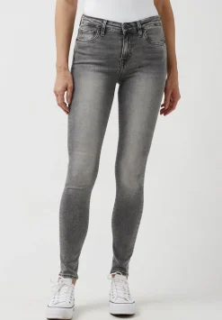 Mid Rise Skinny Alexa Women's Jeans in Light Carbon Grey - BL15671
