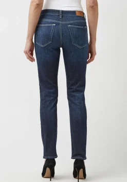 Mid Rise Slim Carrie Women's Jeans in Reckless Blue - BL15674