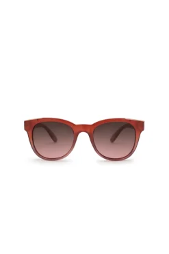 Milky Coral Cat Eye Sunglasses - B5009SCOR