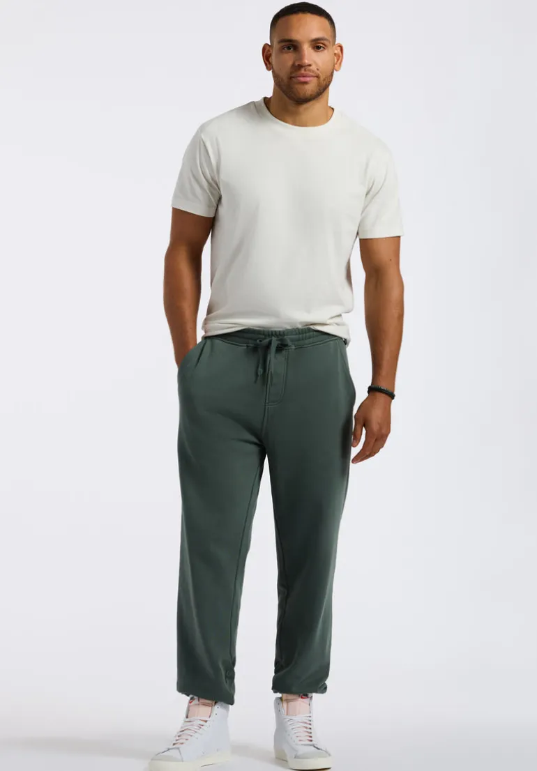 Patto Men's Relaxed Jogger Pants, Dark Forest Green - BM24598