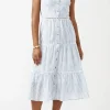 Quinby Tiered Striped Dress - WD0671S