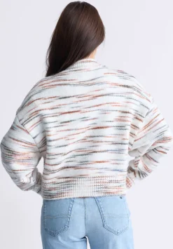 Raya Women's Knit Sweater, Egret White - SW0044F