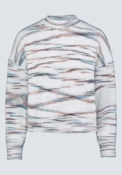 Raya Women's Knit Sweater, Egret White - SW0044F