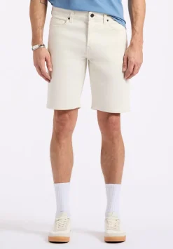 Relaxed Straight Dean Men's Freedom Flex Shorts, Vanilla White - BM26067