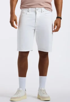 Relaxed Straight Dean Men's Short, White - BM26097