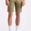 Relaxed Straight Dean Men's Freedom Flex Shorts, Olive Green - BM26067