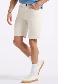 Relaxed Straight Dean Men's Freedom Flex Shorts, Vanilla White - BM26067