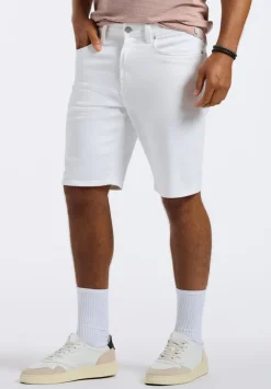 Relaxed Straight Dean Men's Short, White - BM26097