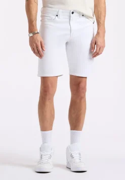 Relaxed Straight Dean Men's Freedom Flex Shorts, White - BM26067