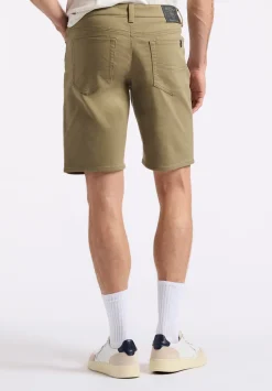 Relaxed Straight Dean Men's Freedom Flex Shorts, Olive Green - BM26067