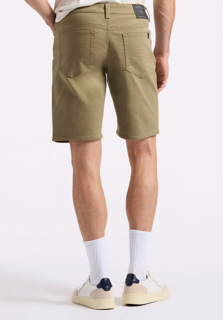 Relaxed Straight Dean Men's Freedom Flex Shorts, Olive Green - BM26067