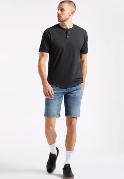 Relaxed Straight Dean Men's Freedom Flex Shorts, Sanded Vintage Indigo - BM26066