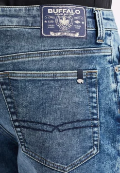 Relaxed Straight Dean Men's Freedom Flex Shorts, Sanded Vintage Indigo - BM26066
