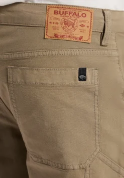 Relaxed Straight Dean Men's Utility Cargo Shorts, Dark Beige - BM26076
