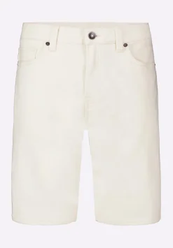 Relaxed Straight Dean Men's Freedom Flex Shorts, Vanilla White - BM26067
