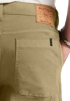 Relaxed Straight Dean Men's Utility Cargo Shorts, Olive - BM26076
