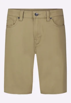 Relaxed Straight Dean Men's Freedom Flex Shorts, Olive Green - BM26067