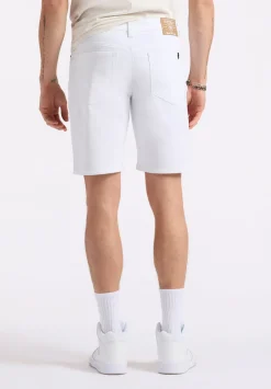 Relaxed Straight Dean Men's Freedom Flex Shorts, White - BM26067