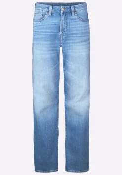 Relaxed Straight Driven Men's Jeans, Vintage Blue - BM26083