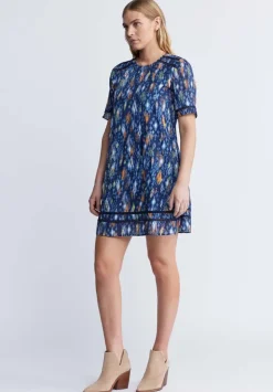 Risette Women’s Printed Dress in Navy - WD0039P