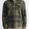 Samme Men's Plaid Blanket Shirt, Fern Green - BM24461