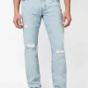 Sanded Relaxed Straight Driven Men's Jeans - BM22754